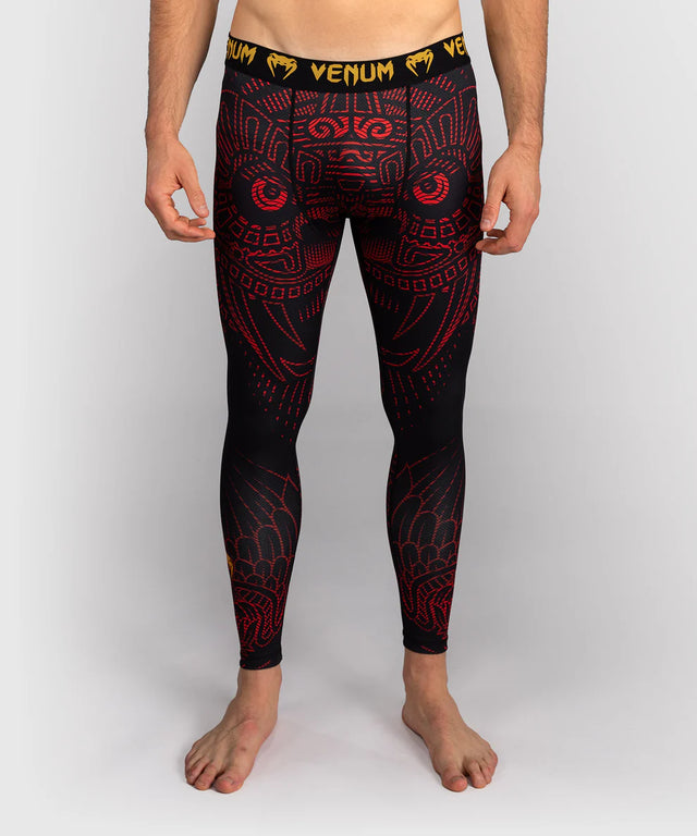 Venum Spats Quetzal Fury - Sort/Rød