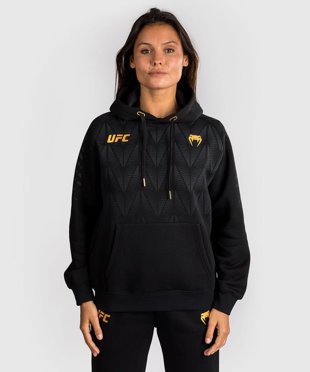 Venum UFC Hoodie Zenith Damen – Schwarz/Gold