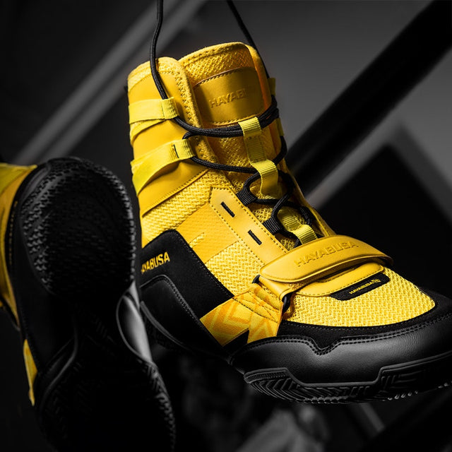 Scarpe da boxe Hayabusa Strike – Giallo/Nero