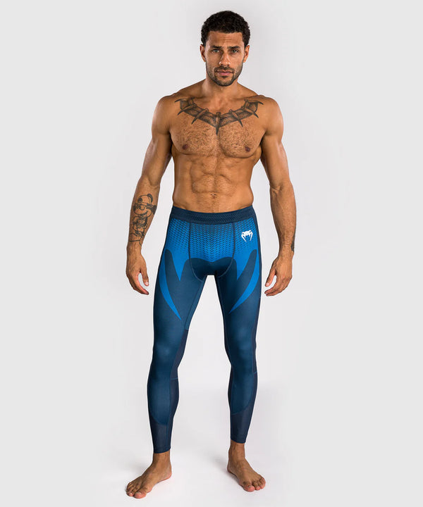 Shorts de compression Venum No Gi – Bleu