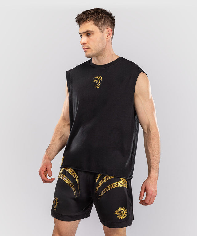 T-shirt Venum x Mike Tyson Tiger Senza Maniche – Nero/Oro