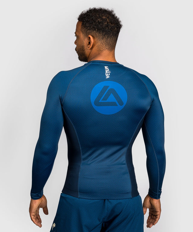 Rashguard Venum x Roger Gracie Academy Maniche lunghe – Blu