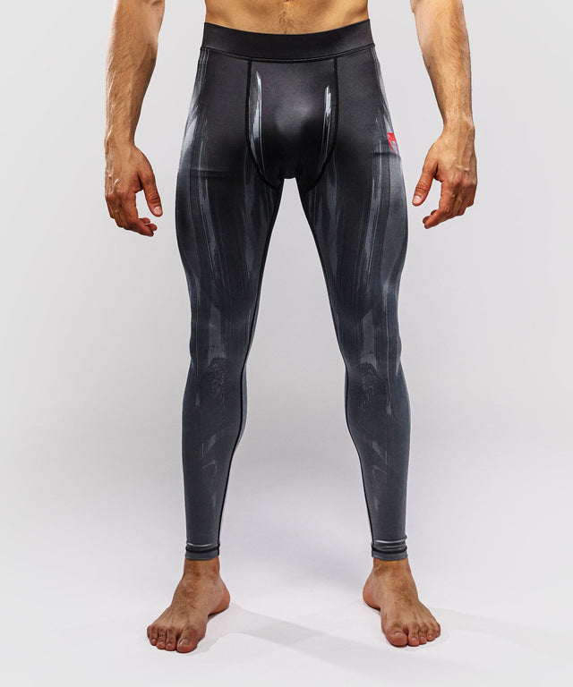 Pantaloncini a compressione Venum Demon – Nero/Grigio