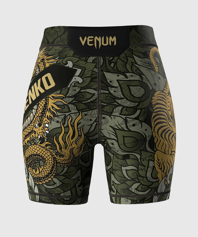 Kompresní kraťasy MMA Venum UFC Valentina Shevchenko – Zelené