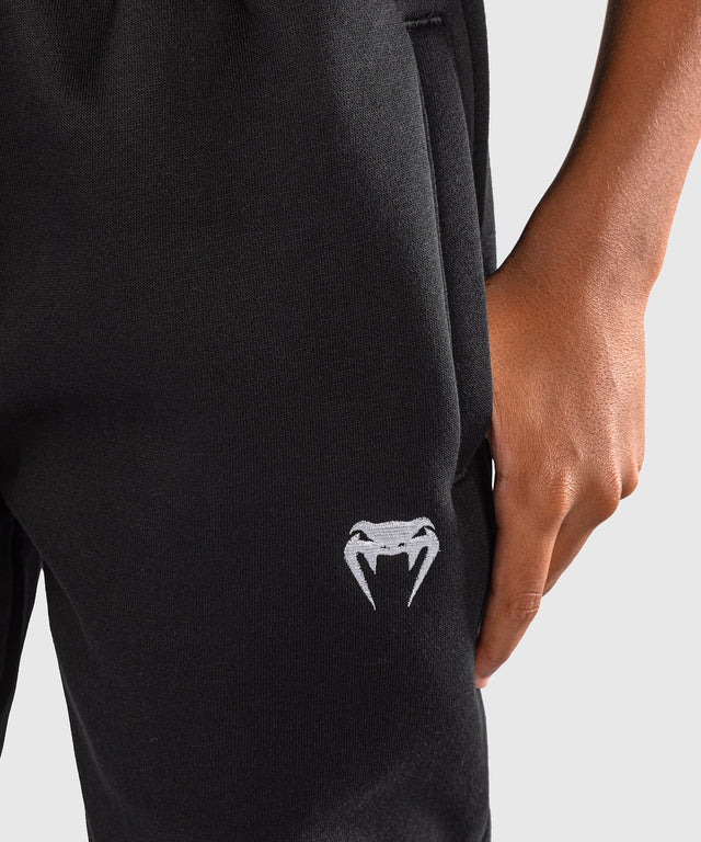 Venum Attack Fleece & Weave Kids Training Pants – Black