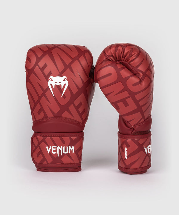Rękawice bokserskie Venum Contender 1.5 XT 3D – Wiśniowo-czerwone/Białe