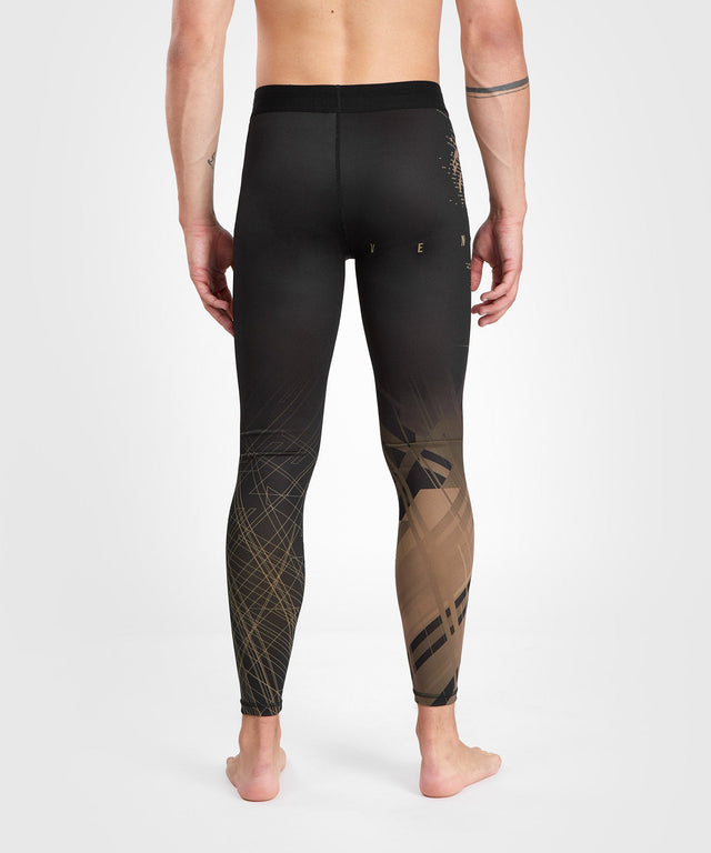Venum Kompressionsshorts Gorilla Jungle – Schwarz/Sand