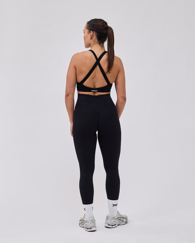 Caged Essential leggings - Sort