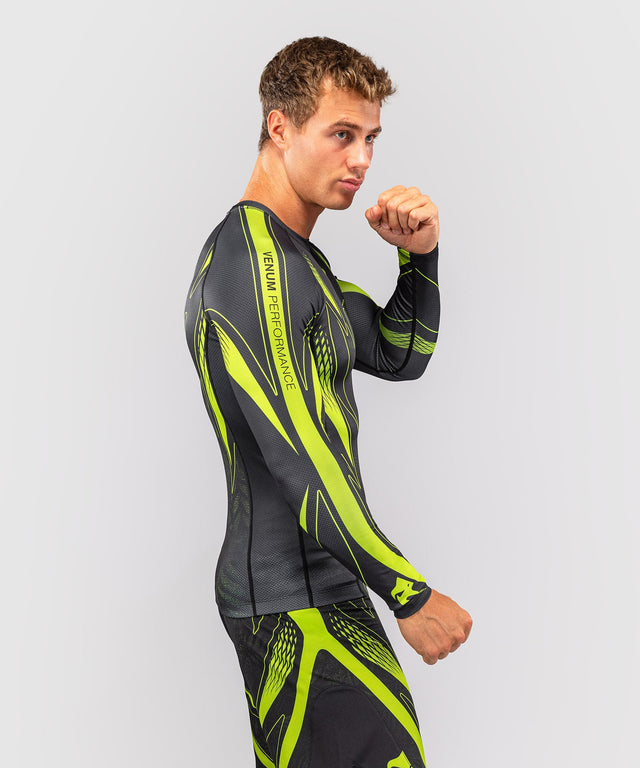 Rashguard Venum Amazonia Reborn Maniche Lunghe - Nero/Verde