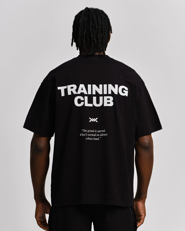 Caged T-Shirt Training Club – Preto