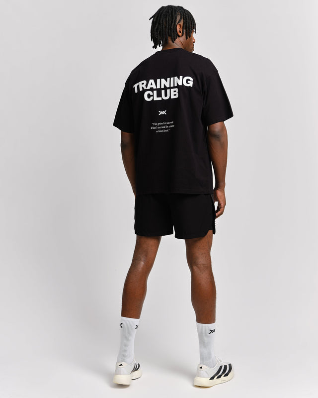 Caged T-Shirt Training Club – Preto