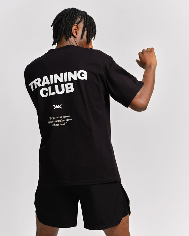 Caged T-Shirt Training Club – Preto