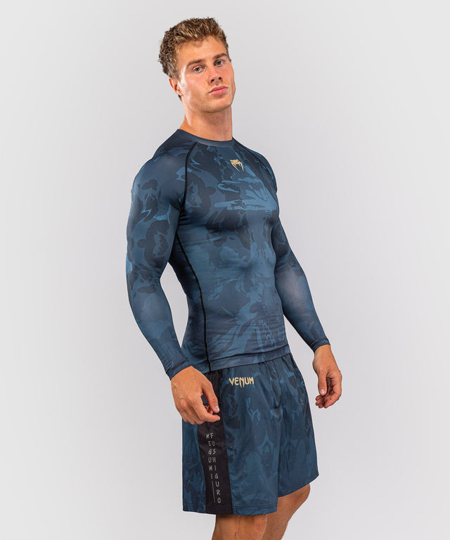 Venum Rashguard Jujutsu Kaisen Fushiguro – Modré, dlouhý rukáv
