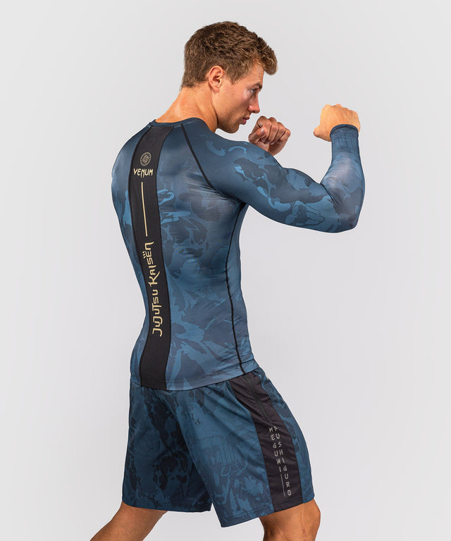 Venum Rashguard Jujutsu Kaisen Fushiguro – Modré, dlouhý rukáv