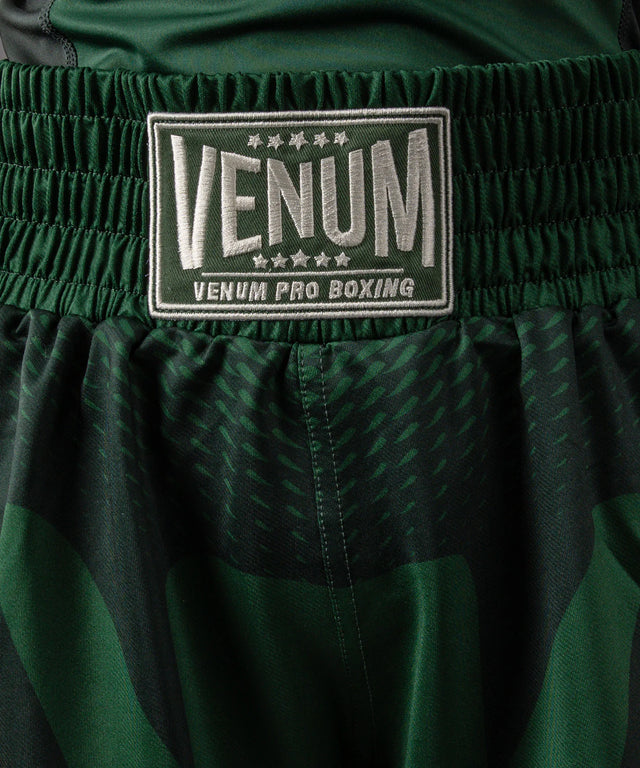 Boxerské trenky Venum Attack – Dětské – Zelené/Bílá