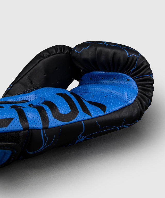 Guantes de boxeo Venum Thunder Dragon – Negro/Azul Real