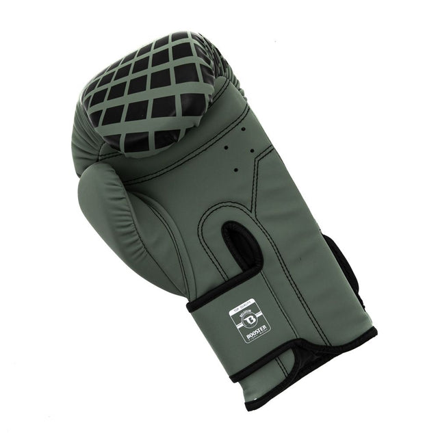 Luvas de boxe Booster BFG Cube – Cáqui Verde/Preto
