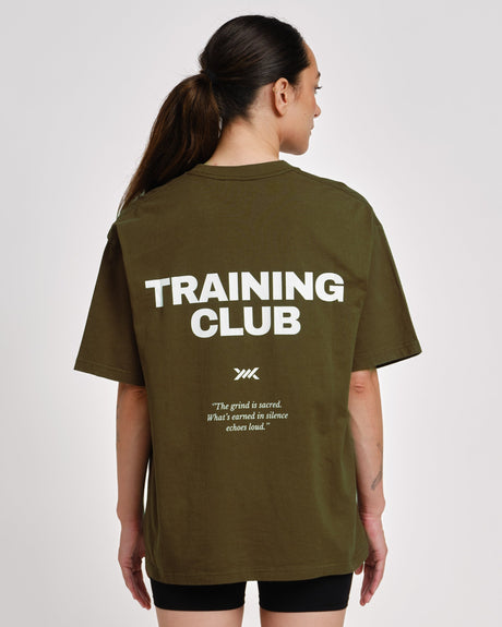 Camiseta Caged Training Club – Kaki Verde