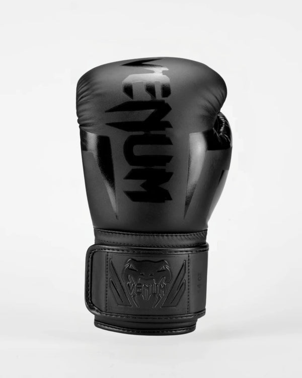 Luvas de boxe Venum Elite – Preto/Preto