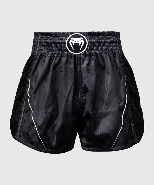 Venum Muay Thai-shorts Stealth – Svart/Vit
