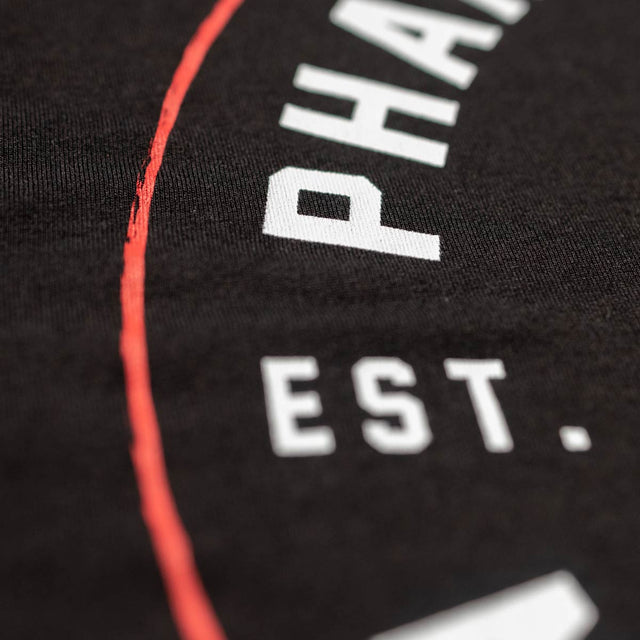 Phantom Athletics Hoodie Never Back Down – Černá
