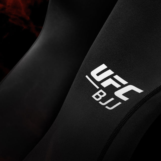 Hayabusa x UFC BJJ Leggings Dames - Zwart/Rood