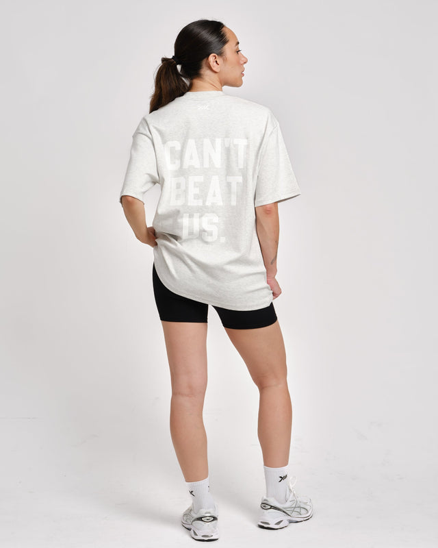 Caged T-Shirt 'CBU' – Gris clair