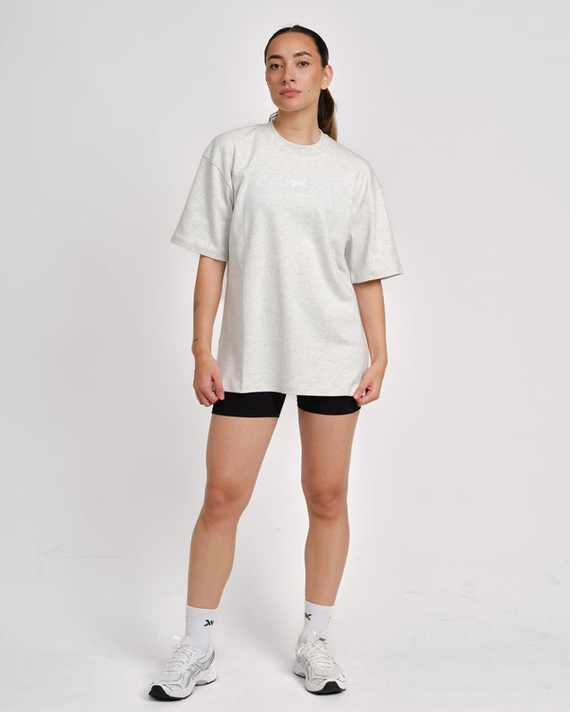Caged T-Shirt 'CBU' – Gris clair