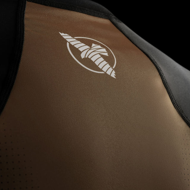 Rashguard Hayabusa Pro Ranked Długie Rękawy – Brązowy