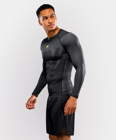 Venum Longsleeve Attack Lange mouwen – Sort/Guld