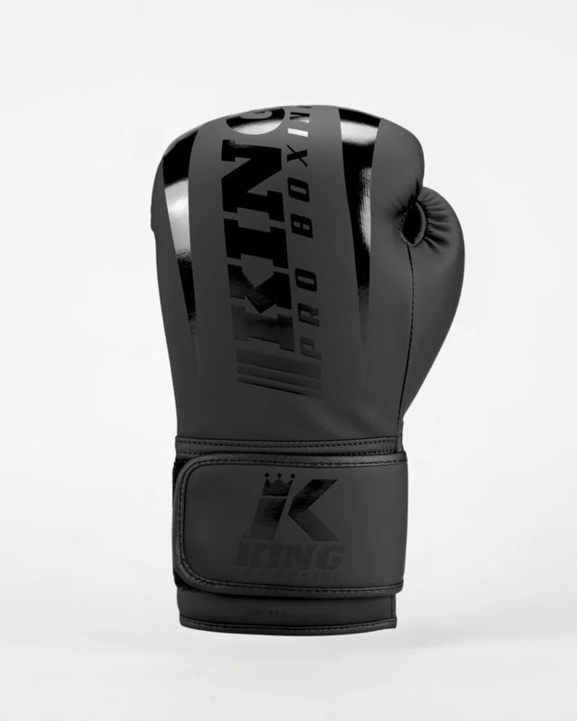 King Pro Boxing Boxhandschuhe Revo – Schwarz/Schwarz
