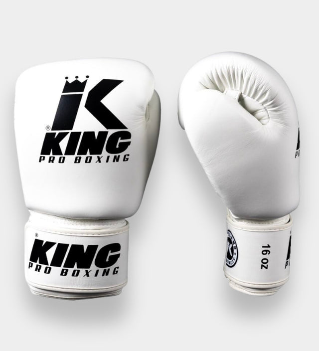 Guantoni da boxe King Pro Boxing BGVL3 – Bianco/Nero