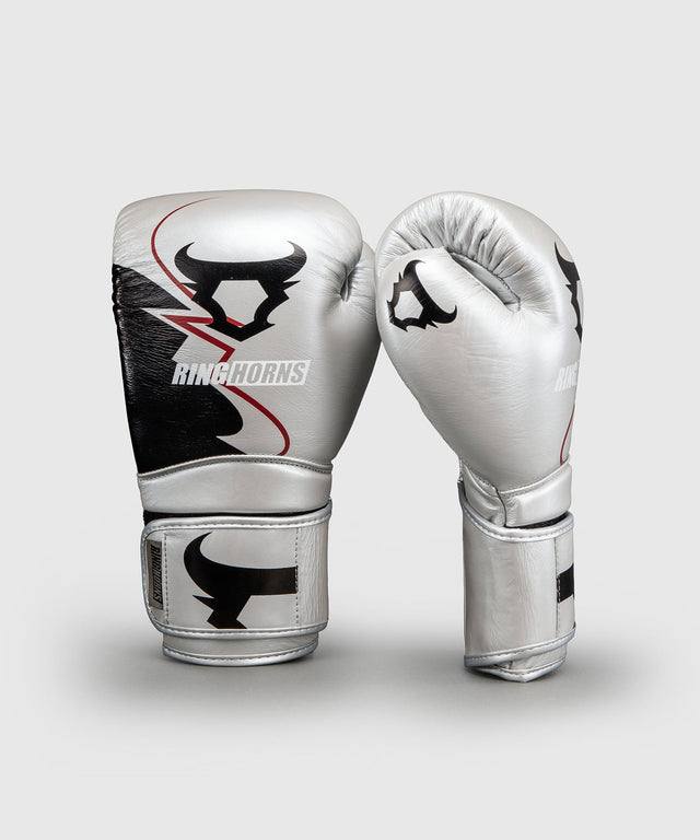 Luvas de boxe Ringhorns Charger by Venum – Prata/Preto