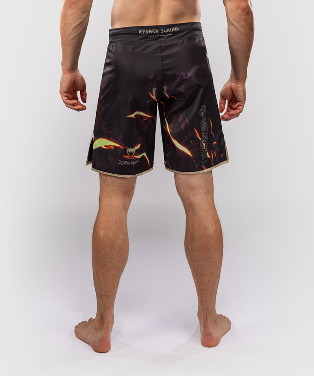 Venum MMA-shorts x Jujutsu Kaisen Sukuna – Sort/Beige