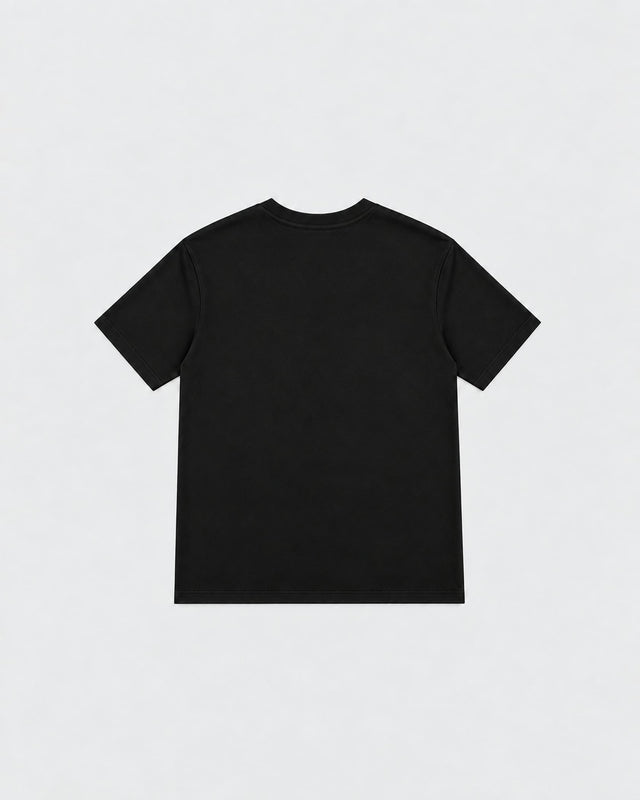 Caged T-Shirt Varsity – Černé