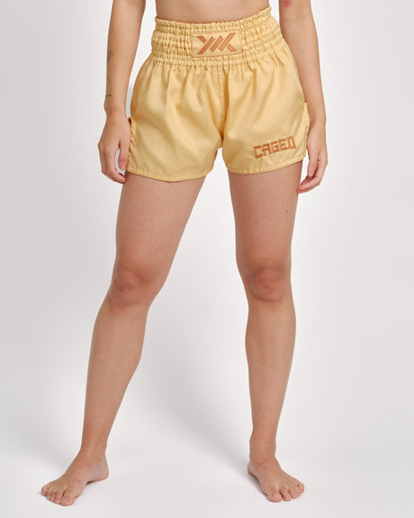 Pantaloncini Muay Thai Caged Classic – Pesca