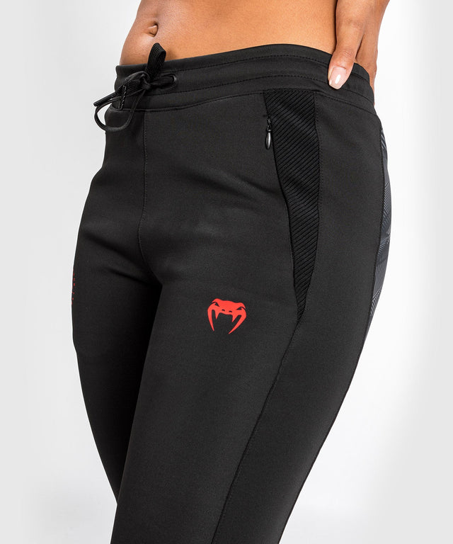 Pantalon d'entraînement Venum Phantom – Noir/Rouge