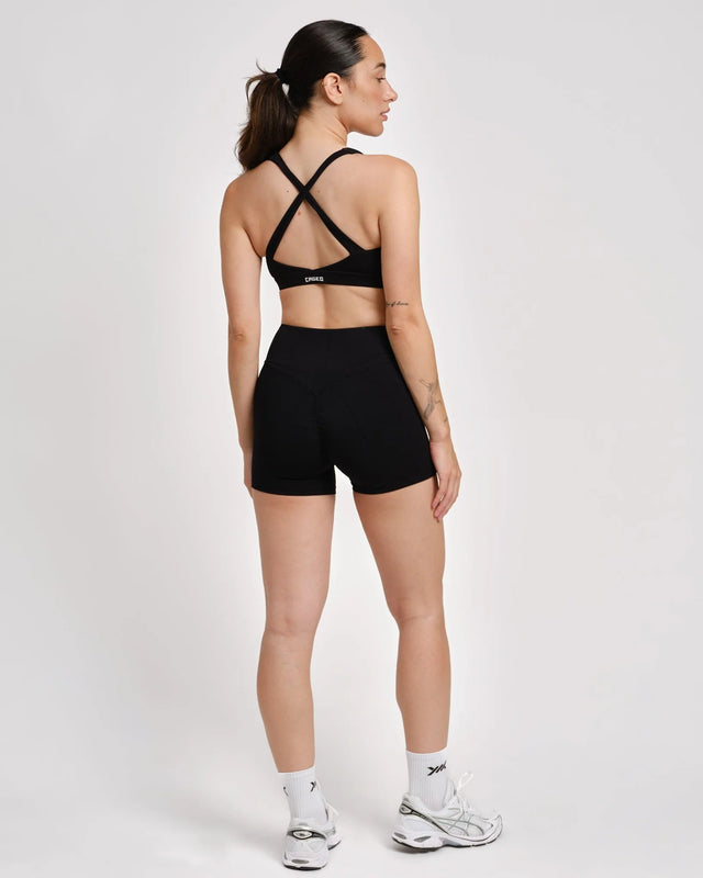 Soutien de desporto Caged Essential – Preto
