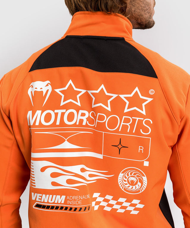 Kurtka Venum Motorsport Softshell – Pomarańczowa