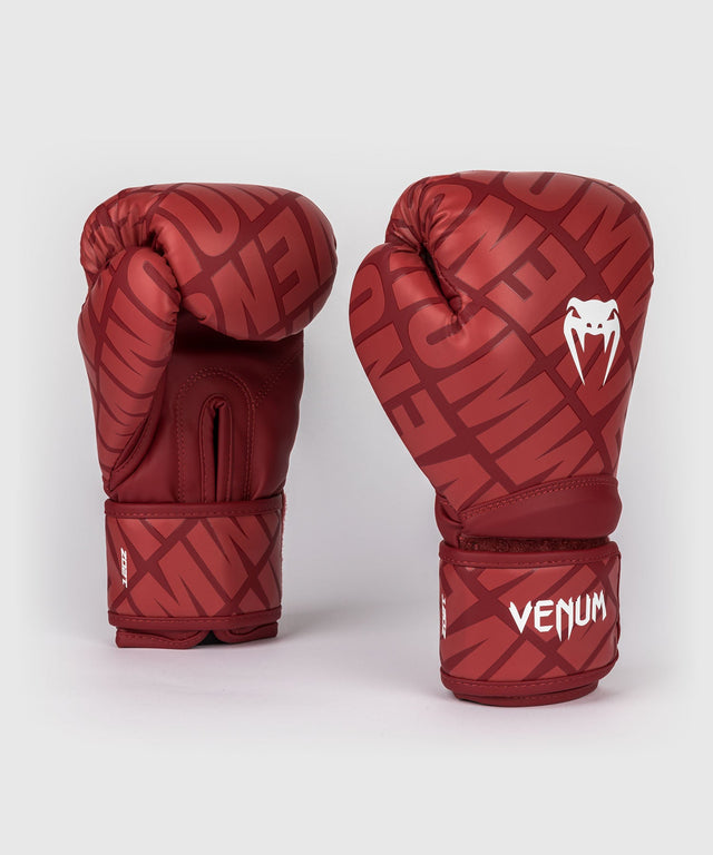 Luvas de boxe Venum Contender 1.5 XT 3D – Vermelho cereja/Branco