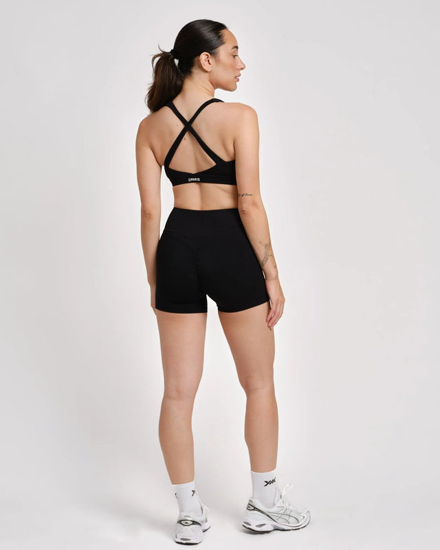 Pantaloni scurți Caged Essential – Negru