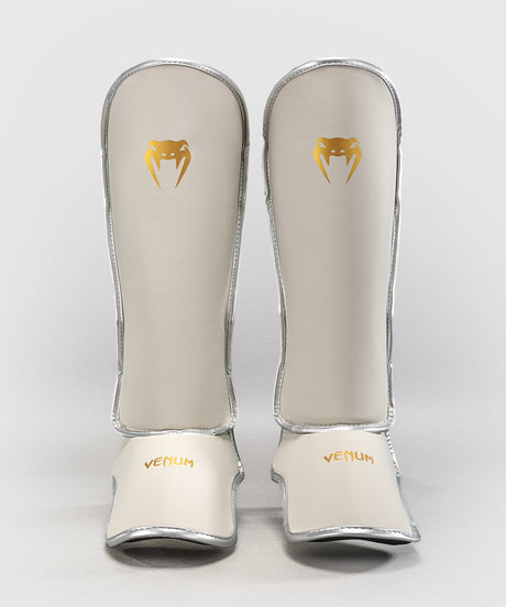 Venum Schienbeinschoner Contender 1.5 – Elfenbein/Gold