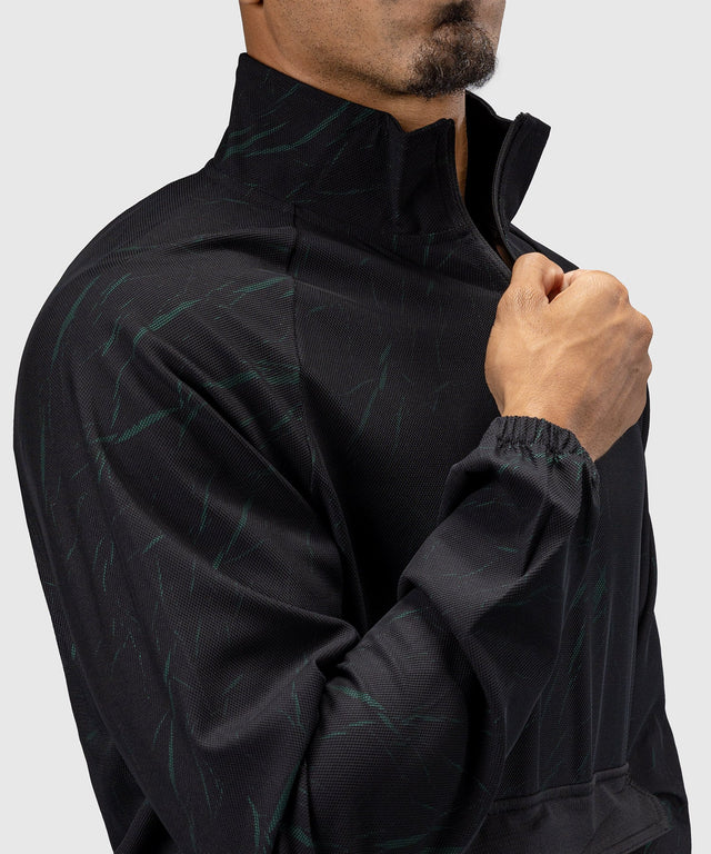 Venum Trainingsjack Trooper – Černá/Forest Green