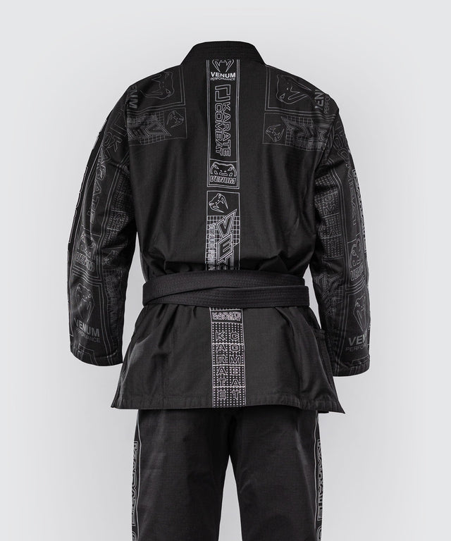 Venum x Karate Combat - Kimono BJJ - Nero/Grigio