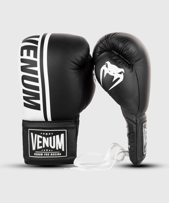Gants de boxe Venum Shield Pro – Noir/Blanc