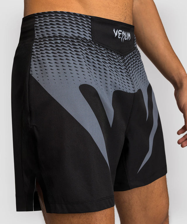 Shorts de MMA Venum No Gi – Noir/Argent