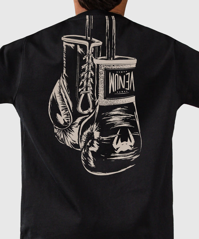 Camiseta Venum Fight Icon Niños – Negro