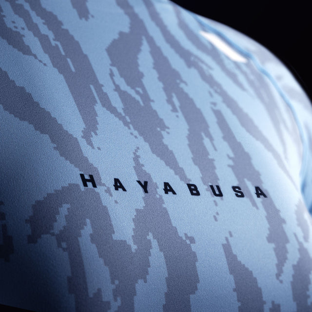 Hayabusa Rashguard Apex Vantage Korte ærmer til kvinder - Blå