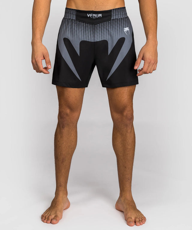 Shorts de MMA Venum No Gi – Noir/Argent