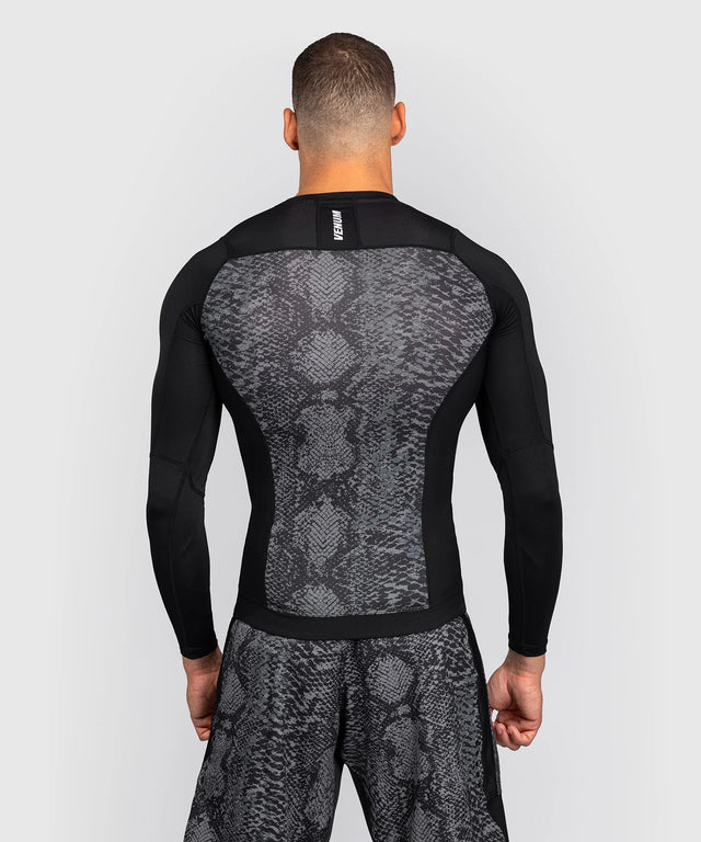 Rashguard Venum G-Fit Scales Manga Larga – Negro/Gris